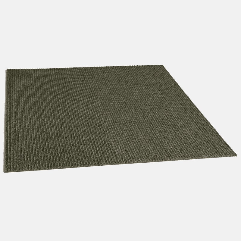 Foss Floors Edge 24"x24" Peel and Stick Indoor/Outdoor Carpet Tiles 15/Box