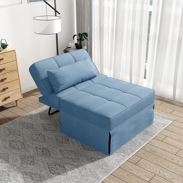 Recliner converts deals to bed