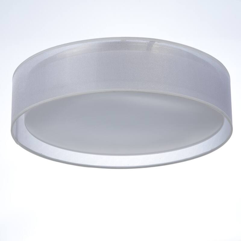 Maxim Prime 20" LED Flush Mount Drum Ceiling Fixture
