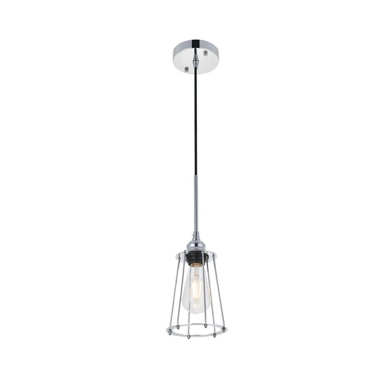 Auspice 1 light chrome Pendant