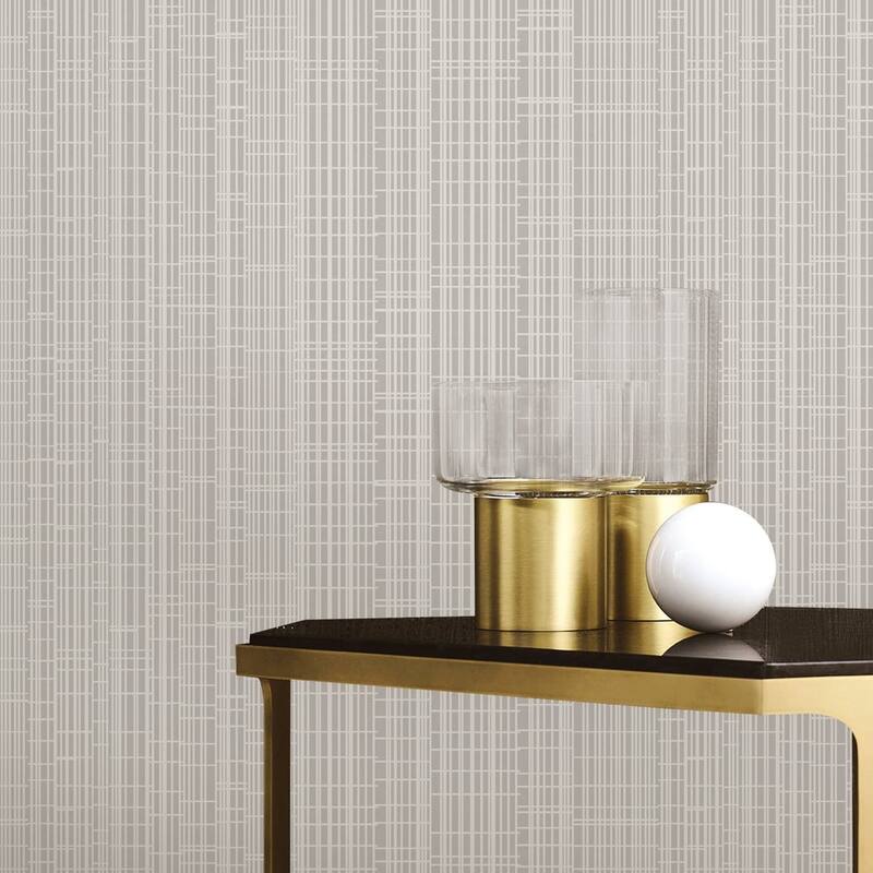 Galerie Wallcoverings Designer Colors Block Pattern Shimmer Finish Non-woven Wallpaper Roll
