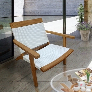 Barcelona Teak Wood Patio Lounge and Dining Chair