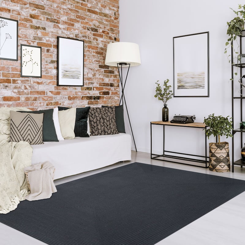Superior Braided Reversible Indoor/Outdoor Area Rug