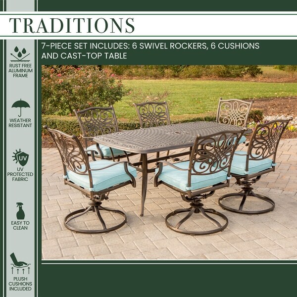 Hanover 7 piece dining set sales