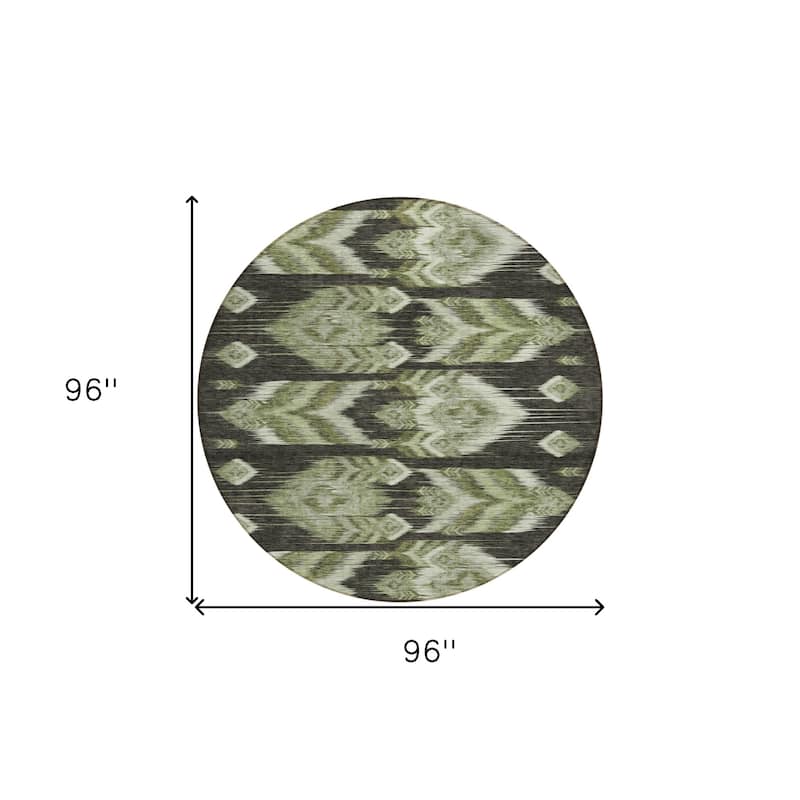 HomeRoots Southwestern Transitional Rectangle Outdoor Rug