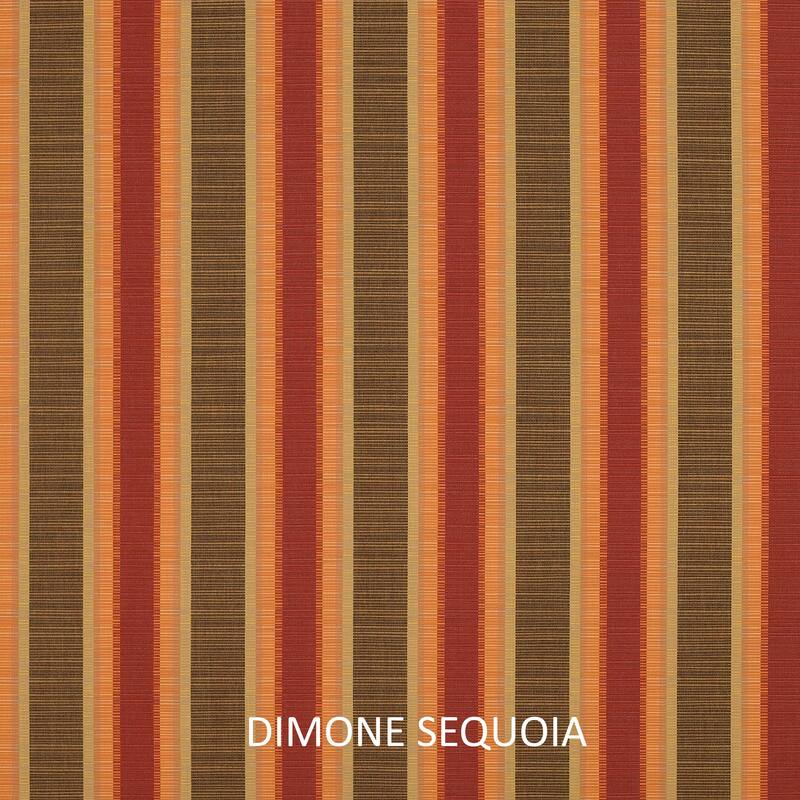 Indoor/ Outdoor 21-inch Wide Striped Chaise Lounge Cushion with Sunbrella Fabric