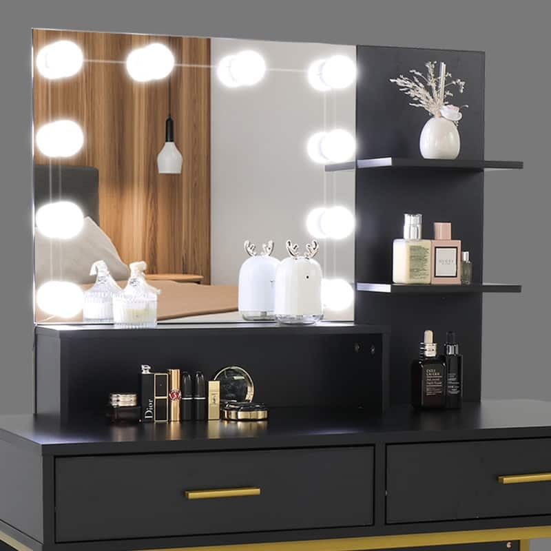 Black Large Vanity Set
