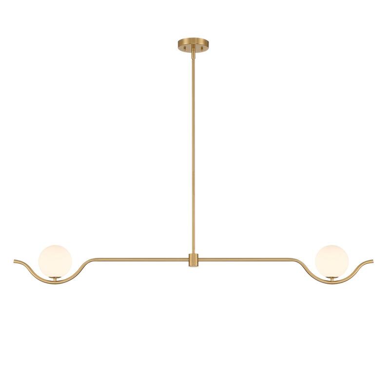 Acroma Elegant Chandelier Modern Linear Chandelier Ceiling Light