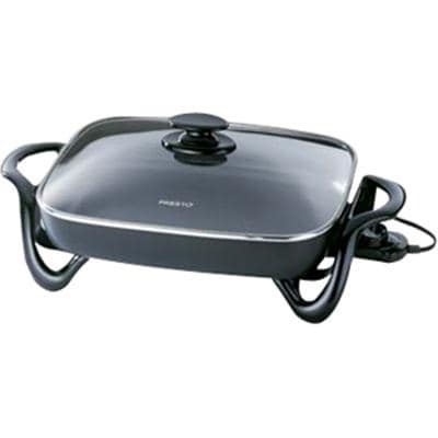 Presto 06852 16-Inch Electric Skillet With Glass Cover