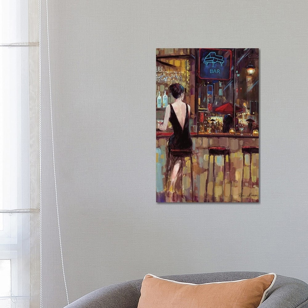 iCanvas "Piano Bar" by Ruane Manning Canvas Print