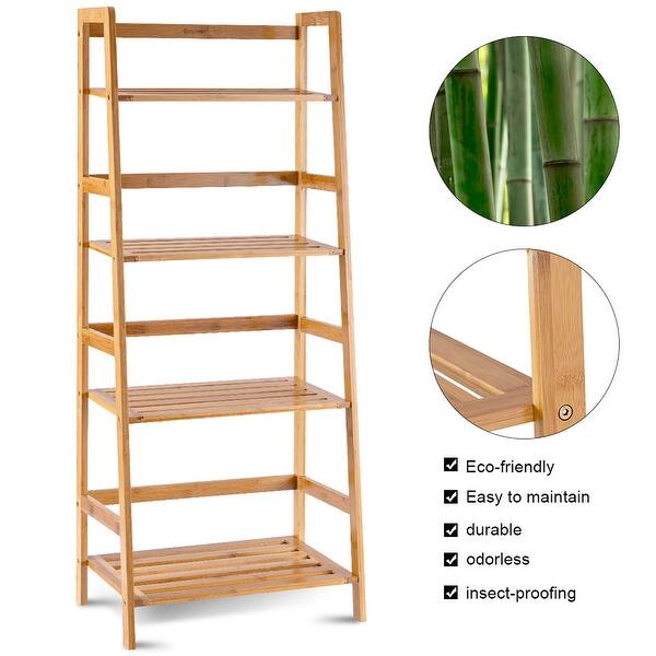 4 Shelf Multifunctional Plant Flower Display Stand Storage Rack