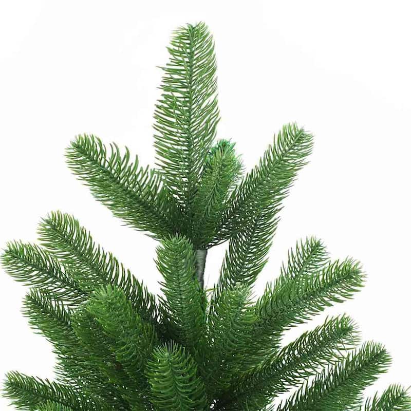 vidaXL Artificial Christmas Tree Green 70.9" PVC