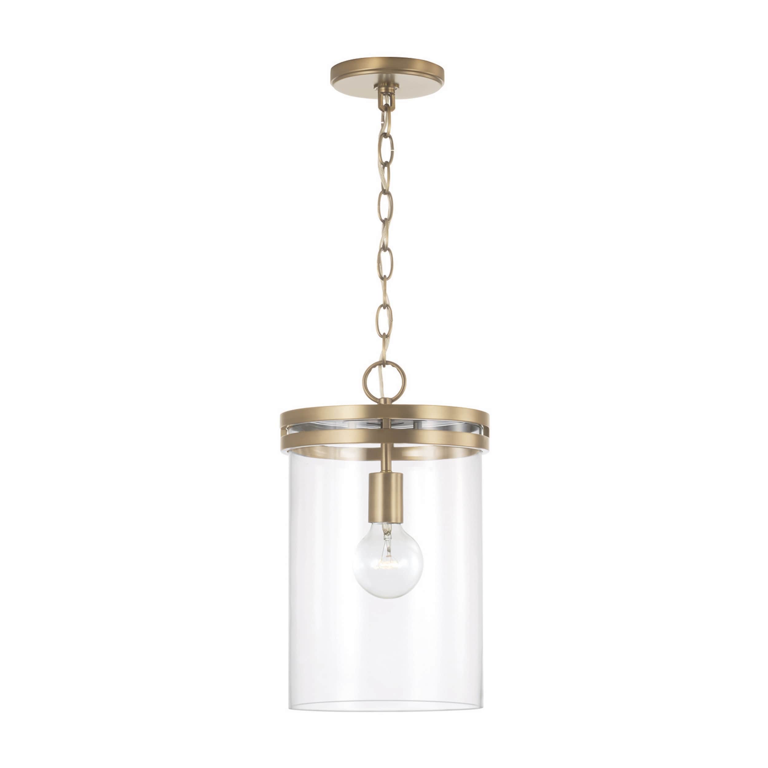 Fuller 1-light Pendant w/ Clear Glass