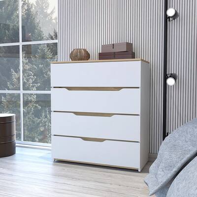 Drawer Dresser, Four Spacious Drawers, Superior Top