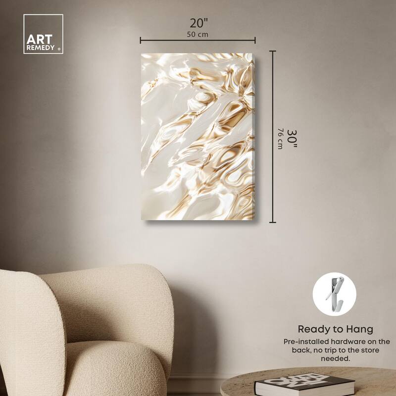 Light Reflections II Canvas by Art Remedy, Gallery Wrapped