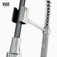 preview thumbnail 10 of 122, VIGO Edison 19" H Single Handle Pull-Down Sprayer Kitchen Faucet Set with Touchless Sensor