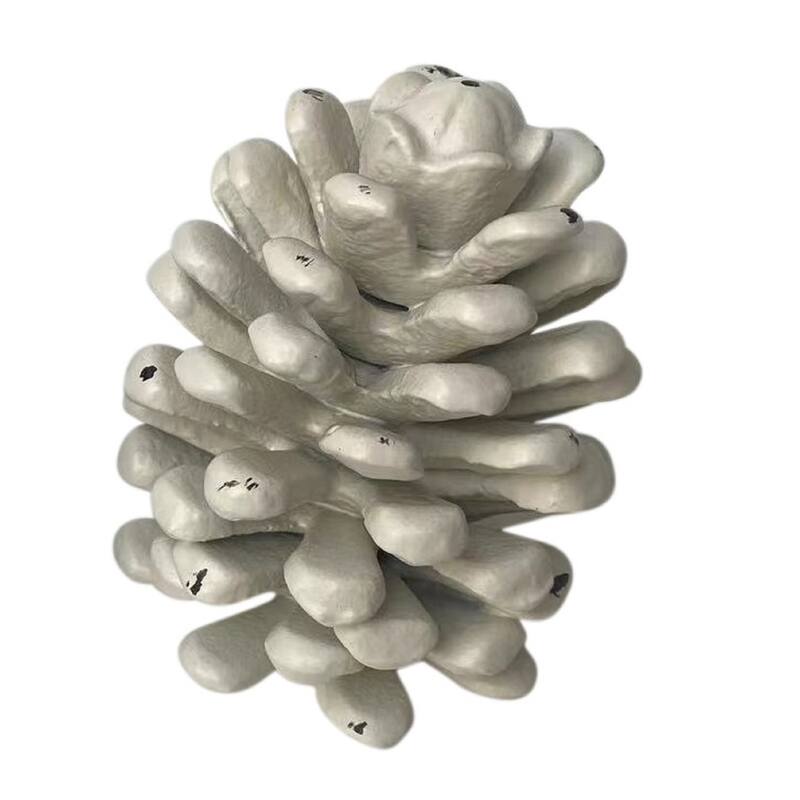Sm. Pinecone- Black- A - Black - Small - White