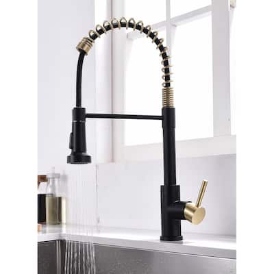 Topcraft Touchless Single Handle Pulldown Sprayer Kitchen Faucet