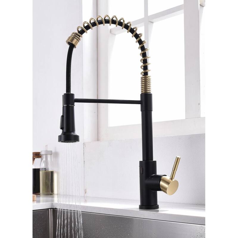Topcraft Touchless Single Handle Pulldown Sprayer Kitchen Faucet