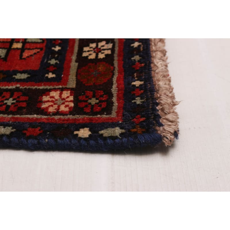 ECARPETGALLERY Hand-knotted Konya Anatolian Red Wool Rug - 3'4 x 11'3