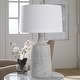 preview thumbnail 3 of 5, Uttermost Scouts White Table Lamp - 17"x28.5"x17"