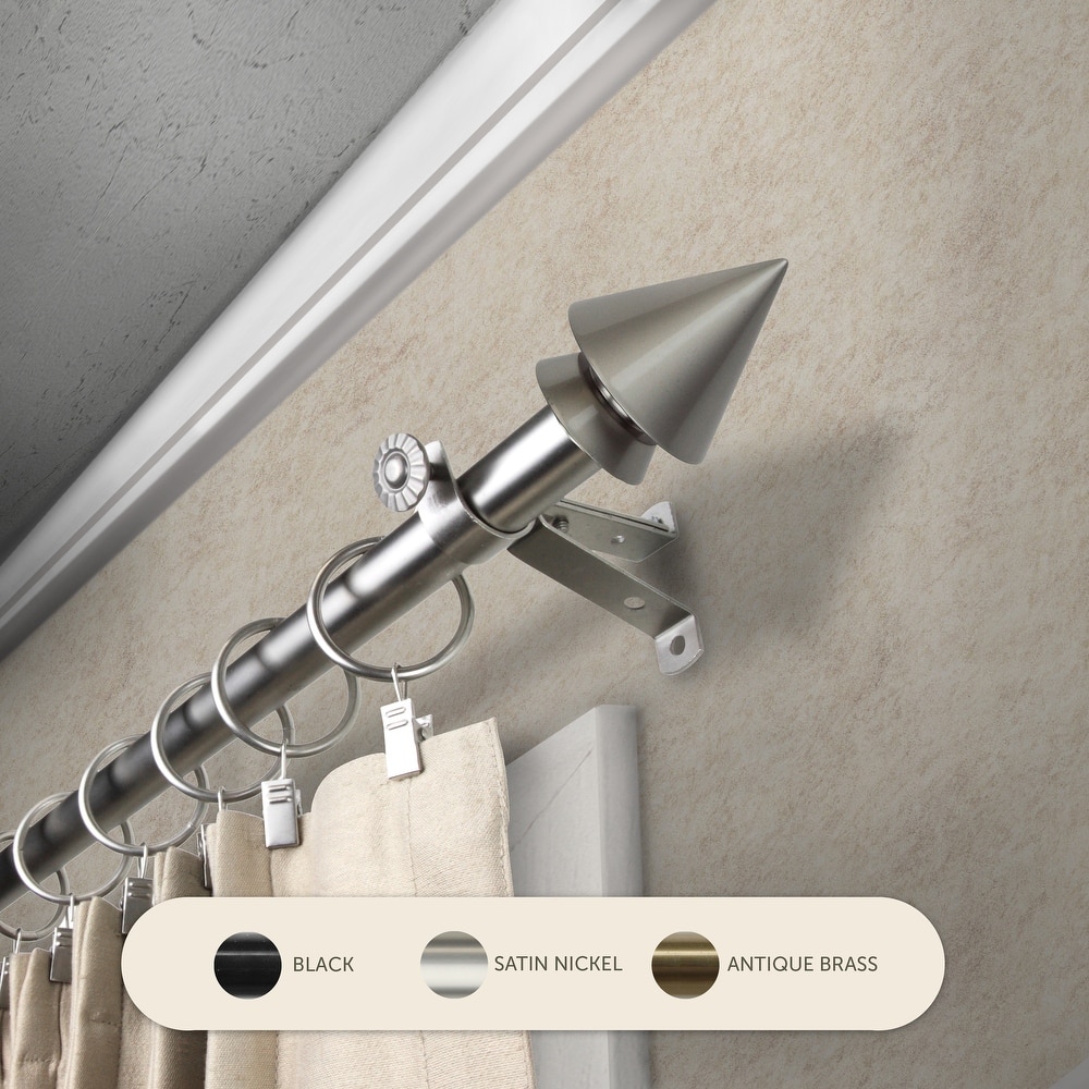 InStyleDesign Summit Adjustable Curtain Rod
