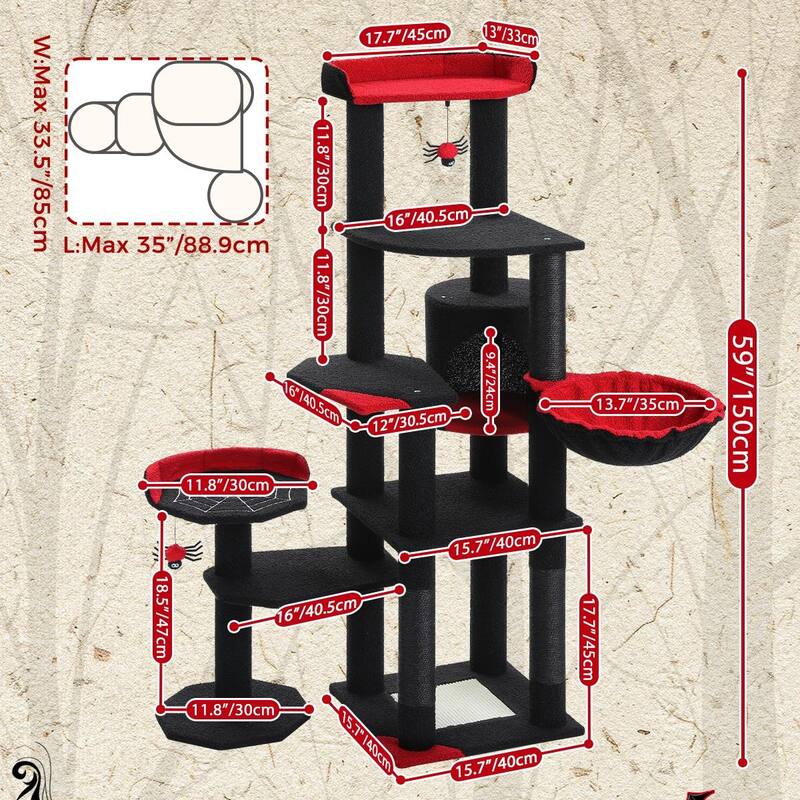 Multi-Level Cat Tree
