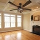 preview thumbnail 7 of 14, 52" Farmhouse Style WiFi Smart Enabled Ceiling Fan, Bulbs Included - 52" x 52" x 14"/19"