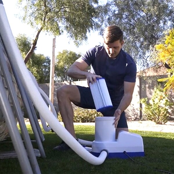 Bestway 2000 GPH Flowclear Smart Touch Wifi Above Ground Pool Filter Pump  System - 16.9 - Bed Bath \u0026 Beyond - 35631427