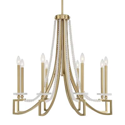 Savoy House 1-8804-8 Helen 8 Light 32" Wide Taper Candle Style