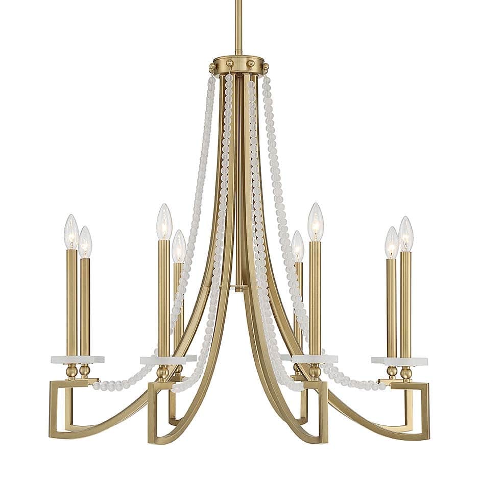 Savoy House 1-8804-8 Helen 8 Light 32" Wide Taper Candle Style