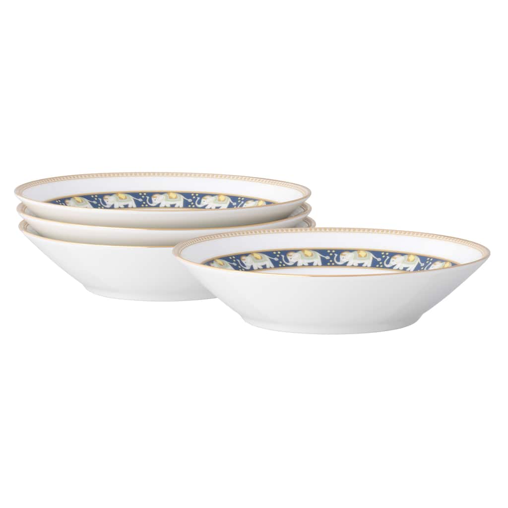 Tusker Garden Set of 4 Fruit Bowls, 5.50", 4 oz.