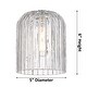 preview thumbnail 3 of 3, Innovations Lighting Edison - Bridal Veil - 2 Light 14" Bath Vanity Light