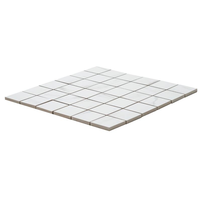 The Tile Life Minerva 2x2 Grey Porcelain Floor & Wall Tile