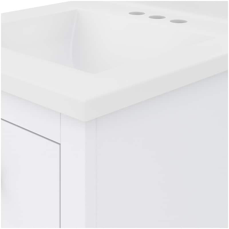 CRAFT + MAIN RSVT1934 Reese 18" Free Standing Single Basin Vanity Set