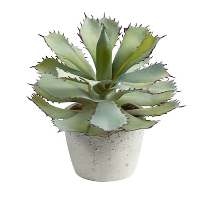 11" Succulent Artificial Plant - 4"