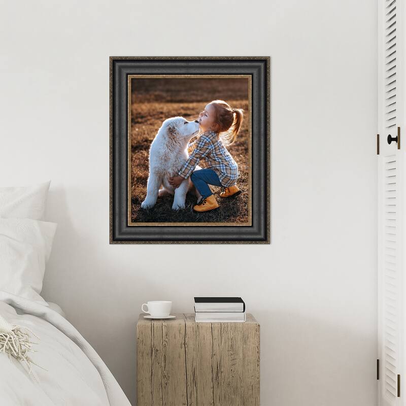 Thomas Black Bronze Framed Picture Frame, Photo Frame