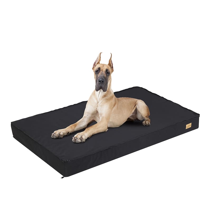 Orthopedic Foam Dog Bed Waterproof Pet Crate Mattess Cushion