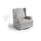 preview thumbnail 25 of 36, Storkcraft Serenity Wingback Upholstered Recline Glider