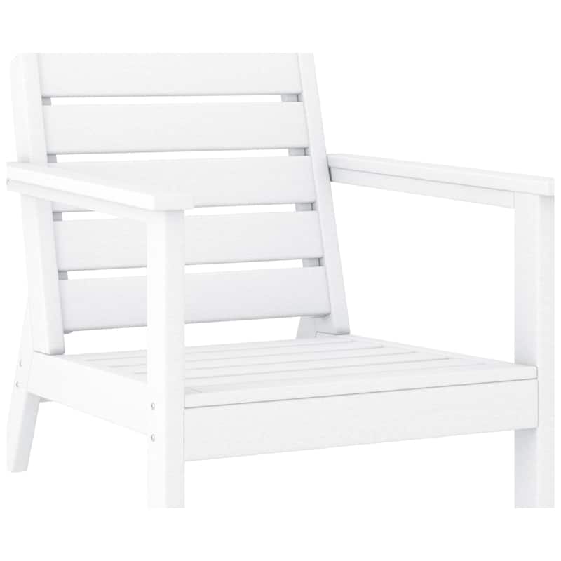 Polytrends Birchwood All Weather Poly HDPE Outdoor Patio Deep Seating Arm Chair