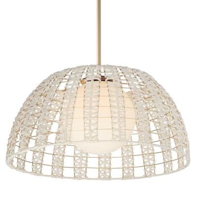 Maxim 22482 Macrame 30" Wide Pendant