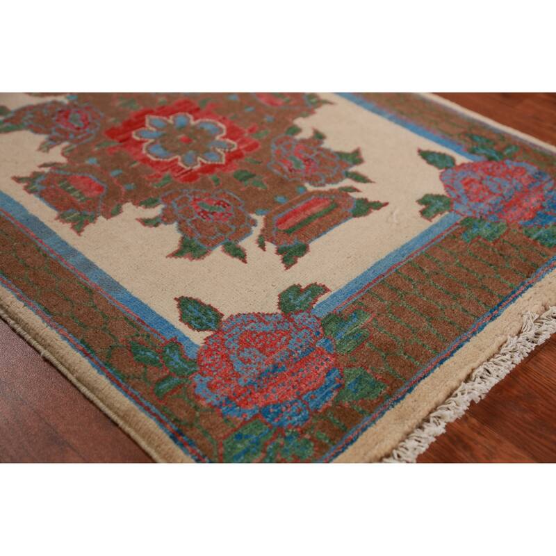 Kazak Oriental Foyer Rug Handmade Wool Carpet - 2'0"x 3'0"
