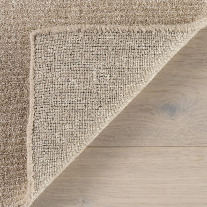 Nate Berkus Crosby Solid Wool Cozy Area Rug