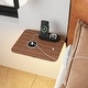 preview thumbnail 7 of 14, King Metal Platform Bed Frame with Upholstered Headboard Wireless Charging