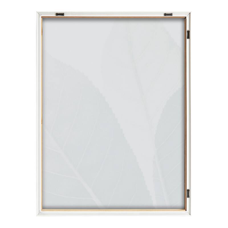 Kate and Laurel Blake Leaf 3 Printed Glass by Creative Bunch Studio