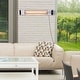 preview thumbnail 1 of 11, 1500 Watt Electric Wall Mounted Space Heater w Remote Included Digital