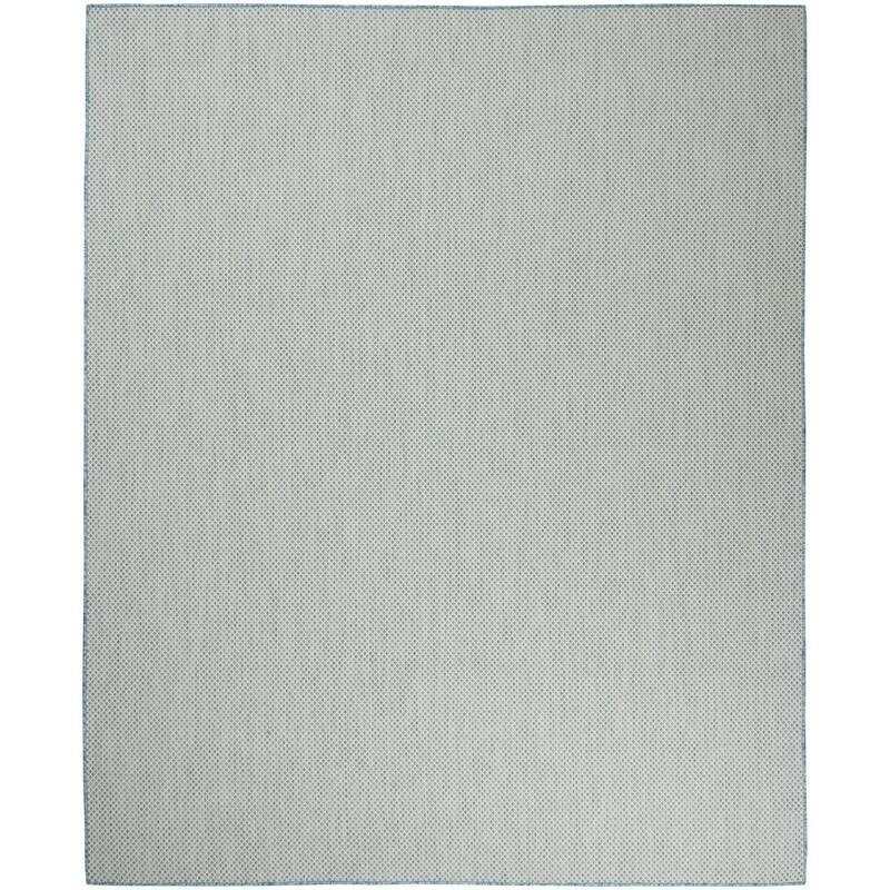 HomeRoots Contemporary Rectangle Outdoor Rug - 7' X 10'
