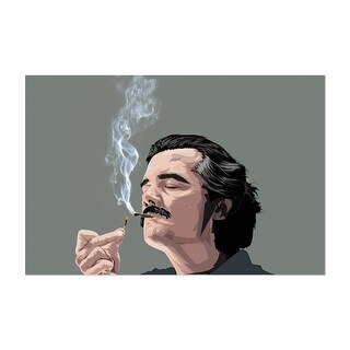 Hijo de Puta Illustrations Narcos Pablo Escobar Art Print/Poster - Bed ...