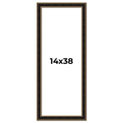 14x38 Frame Gold Antique Vintage Sold Wood Picture Frame | 1.75 Inch