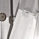 preview thumbnail 43 of 152, Lush Decor Linen Button Single Panel Window Curtain